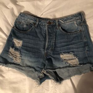 high waisted shorts!